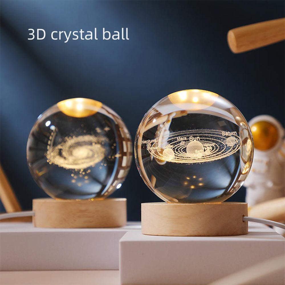3D Crystal Ball Lamp