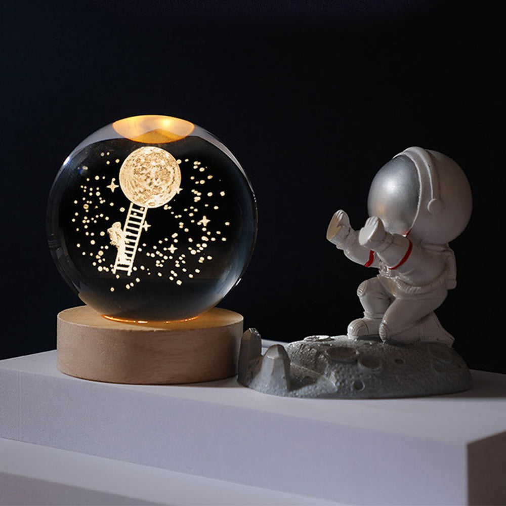 3D Crystal Ball Lamp