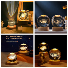3D Crystal Ball Lamp