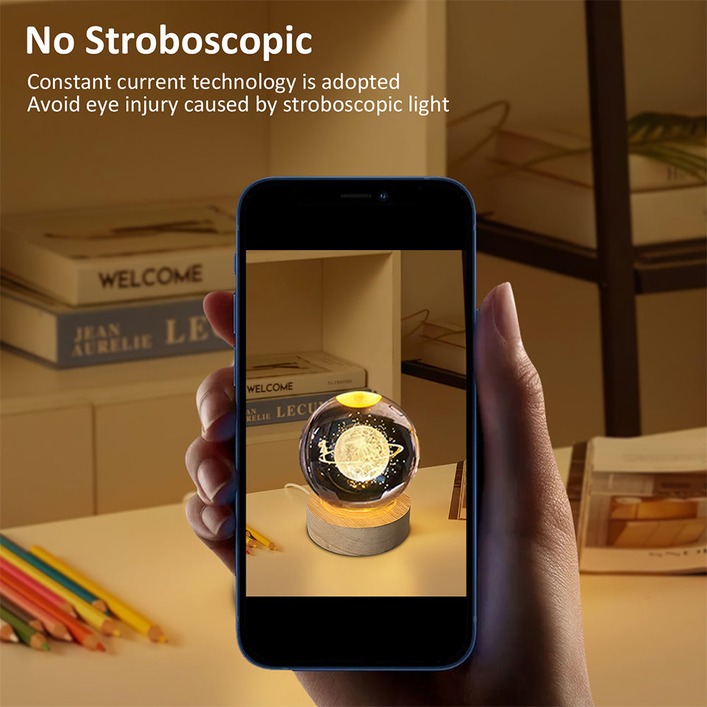 3D Crystal Ball Lamp