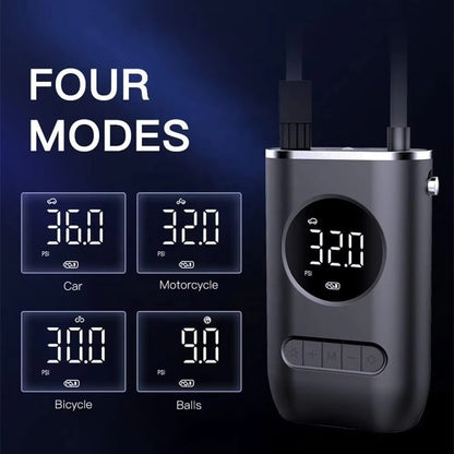 Portable Tyre Inflator Air Pump – Rechargeable 150 PSI