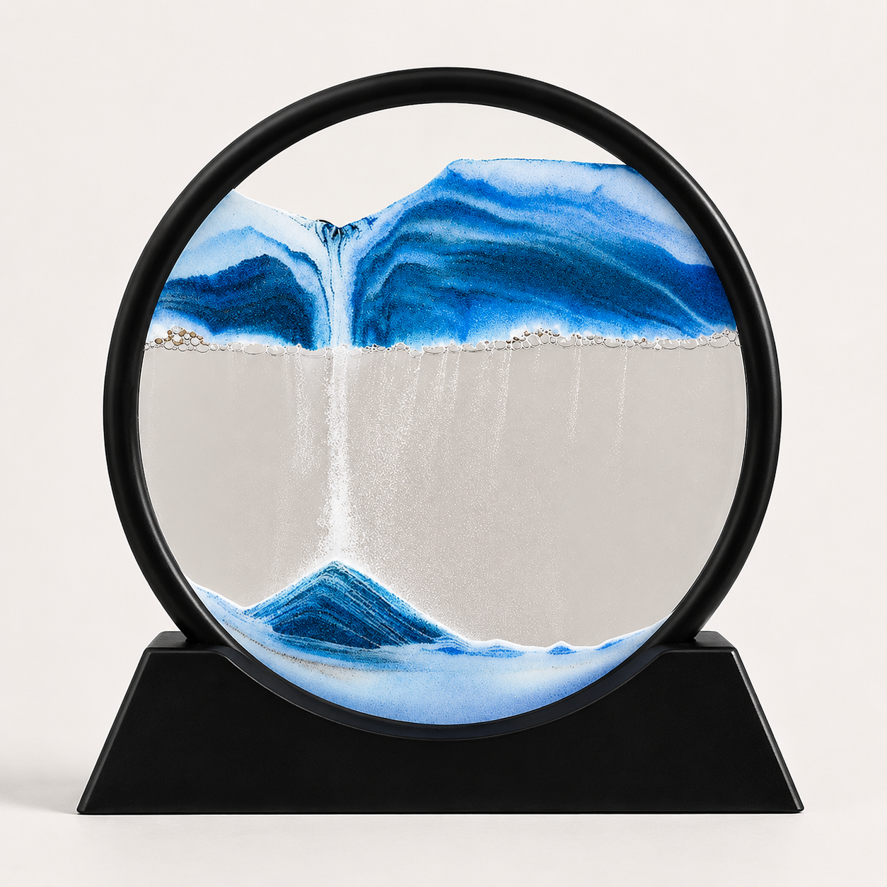 3D Moving Sand Art Frame with Metal Stand