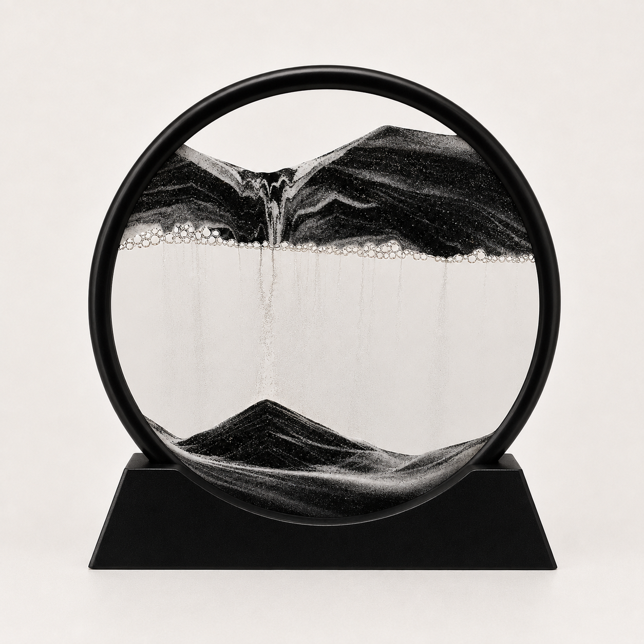 3D Moving Sand Art Frame with Metal Stand
