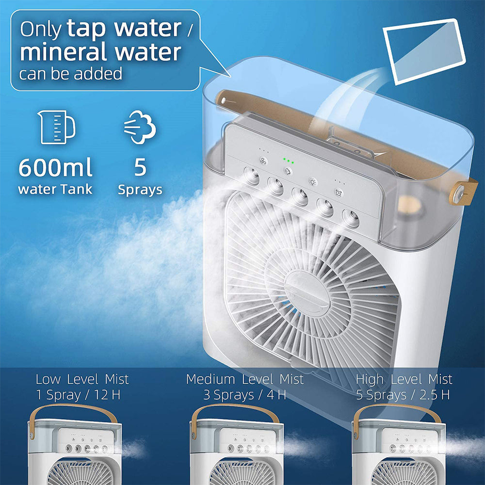Mini Air Cooler with Ultra Powerful Fan