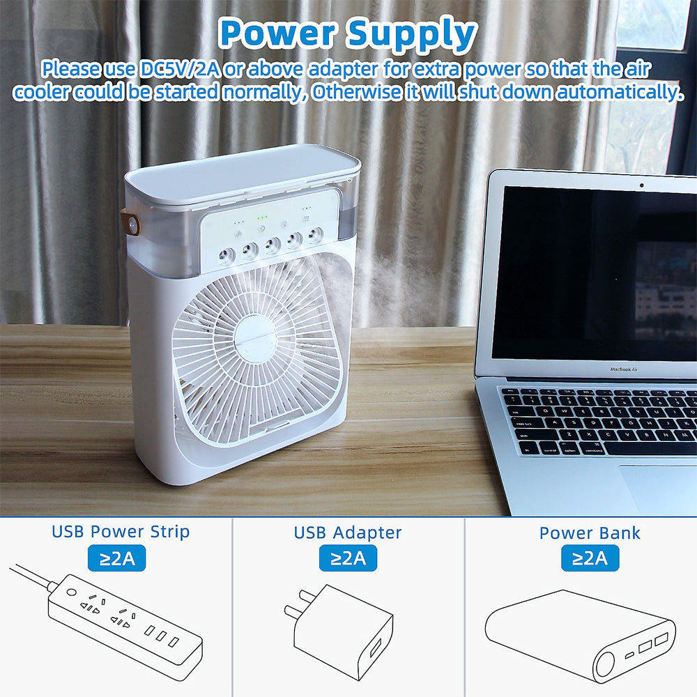 Mini Air Cooler with Ultra Powerful Fan