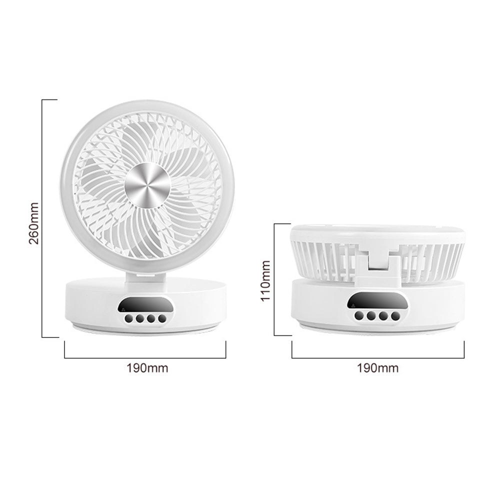 Mini Portable Rechargeable Table Fan