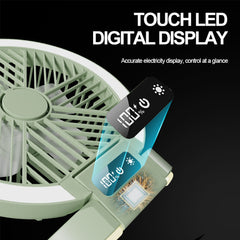 Mini Portable Rechargeable Table Fan