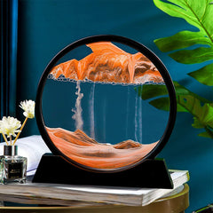 3D Moving Sand Mountain Lamp