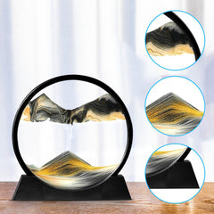 3D Moving Sand Mountain Lamp