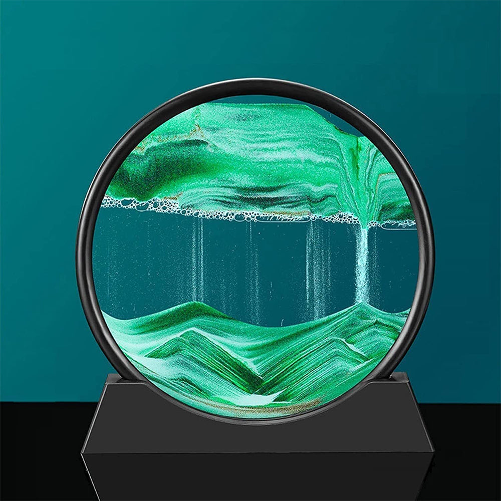 3D Moving Sand Mountain Lamp