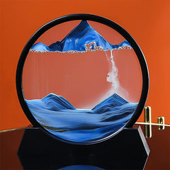 3D Moving Sand Mountain Lamp