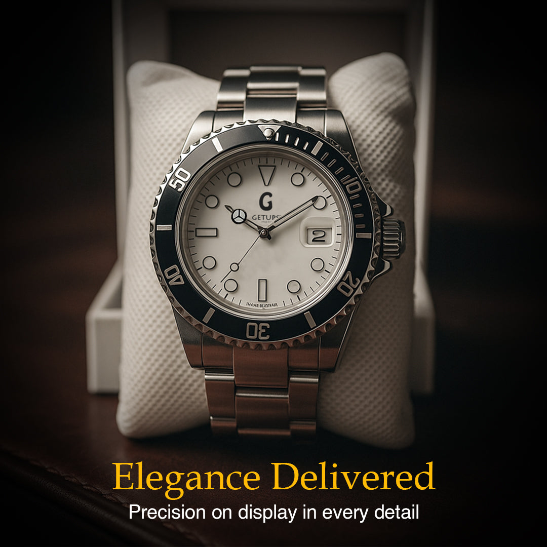 ZEVARON | Two-Tone Gents Luxury Watch by Getups
