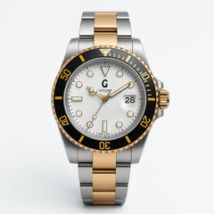 ZEVARON | Two-Tone Gents Luxury Watch by Getups