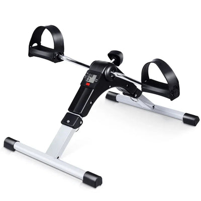 Foldable Mini Exercise Bike with LCD Display – Arm & Leg Pedaler for Home Gym & Weight Loss - Getups.pk