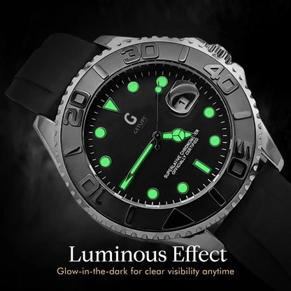 Luxury Men’s Watch — Shockproof | Adjustable Strap | Stainless Steel - Getups.pk