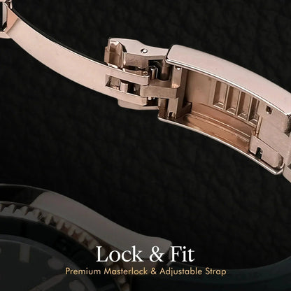 Luxury Men’s Watch — Shockproof | Adjustable Strap | Stainless Steel - Getups.pk