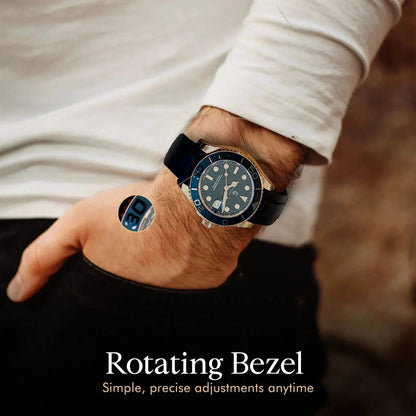 Luxury Men’s Watch — Shockproof | Adjustable Strap | Stainless Steel - Getups.pk