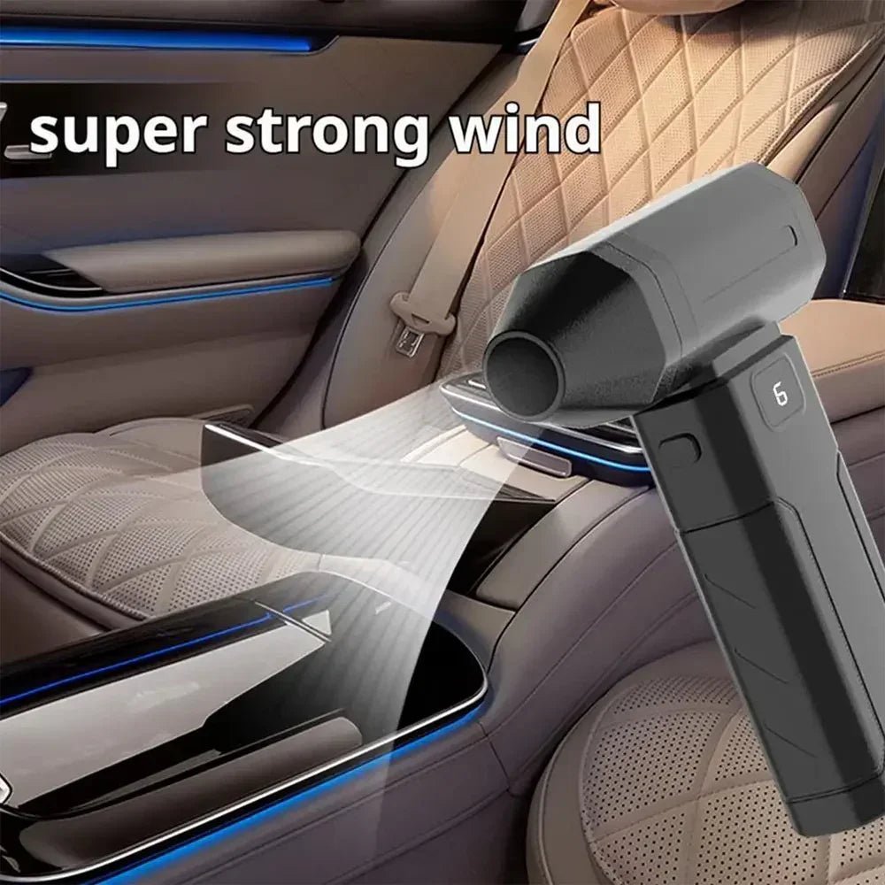Multifunctional Mini Air Blower & Vacuum Cleaner | Compact & Powerful 2 - in - 1 Tool for Home, Car & Electronics - Getups.pk